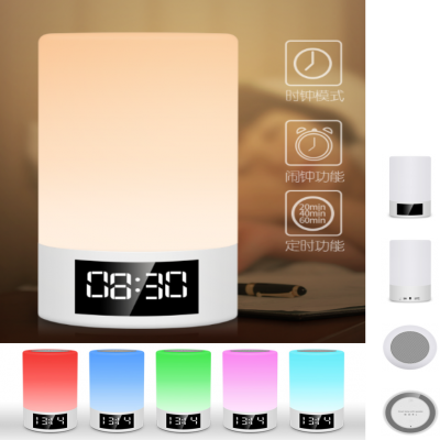 M6触摸灯光闹钟蓝牙音响