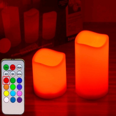 Elektronisches Kerzenlicht mit 18 Tasten und Fernbedienung