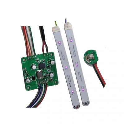 Led ultraviolet disinfection box circuit board, household small sterilizer circuit board, PCBA scheme development and design