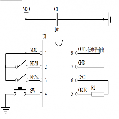 EC340EGB 定时IC