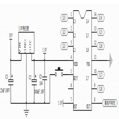 88BC-C10F 按键12定时模式遥控定时IC