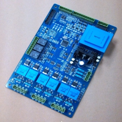 Three-phase thyristor control board of magnetic particle flaw detector (ten-pulse control, excitation or demagnetization function)