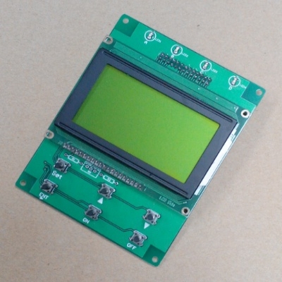 0302A large LCD LCD operation screen