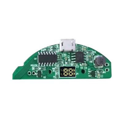 暖手宝方案开发 USB充电数显充电宝加热温控器PCBA电线路控制主板