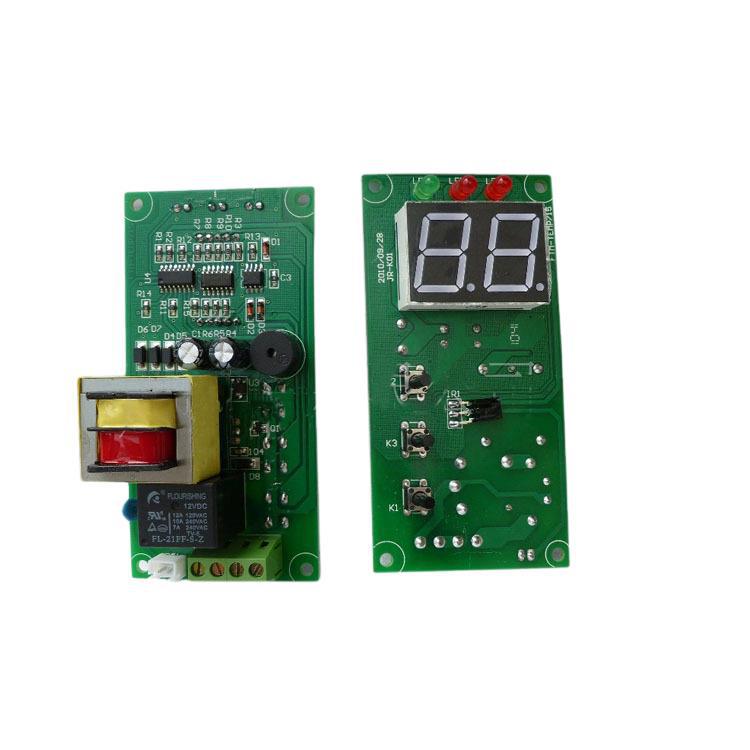 供应码显示电热毯温控器线路板 恒温控制板pcba方案开发公司