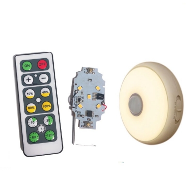 led灯控制板方案 家用遥控感应触摸小夜灯喂奶灯线路板灯板开发