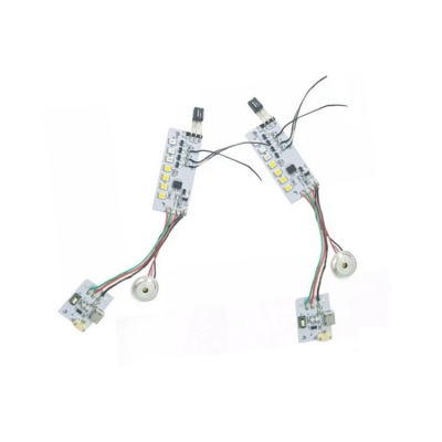 小家电方案开发公司 现成智能七彩LED拍拍灯PCBA免费方案开发